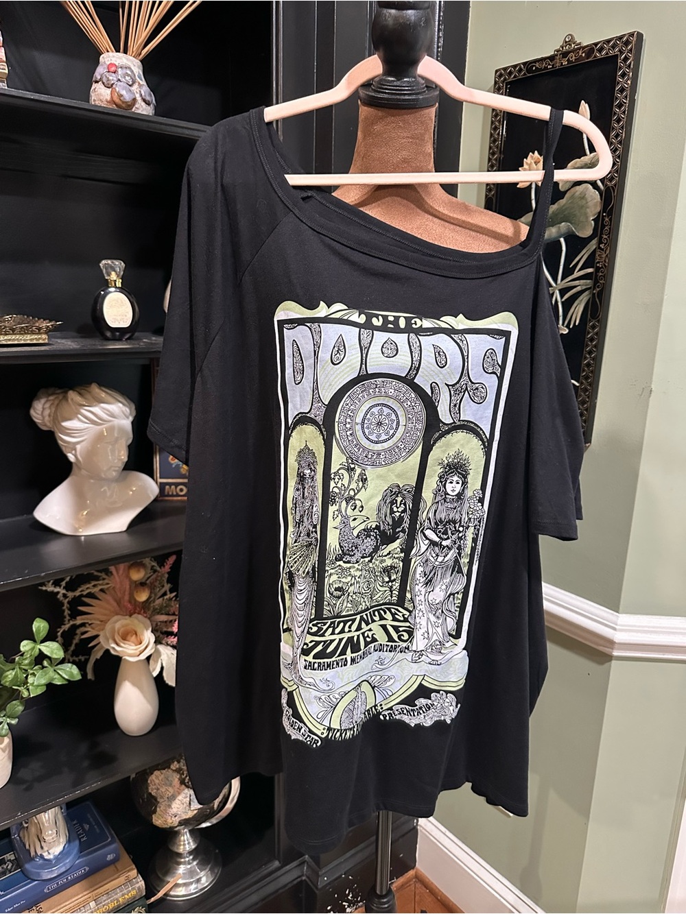 Torrid The Doors One‑Shoulder Graphic Tee – Size 5XL